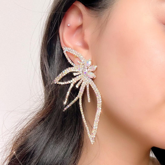 Lorelei Floral Statement Earrings-Earrings-The Songbird Collection