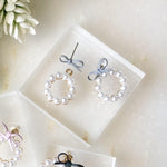 Pearl Wreath Ear Jackets - The Songbird Collection 
