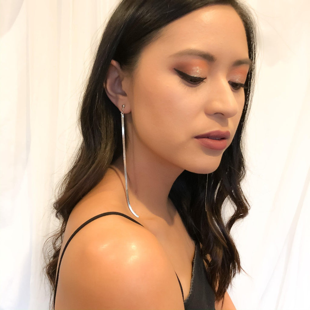 Snake Chain Duster Earrings -  LOW STOCK! - The Songbird Collection 