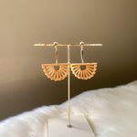 Costa Rica Wooden Statement Earrings - 7 LEFT - The Songbird Collection 