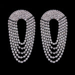 Roa Rhinestone Statement Earrings - LOW STOCK! - The Songbird Collection 