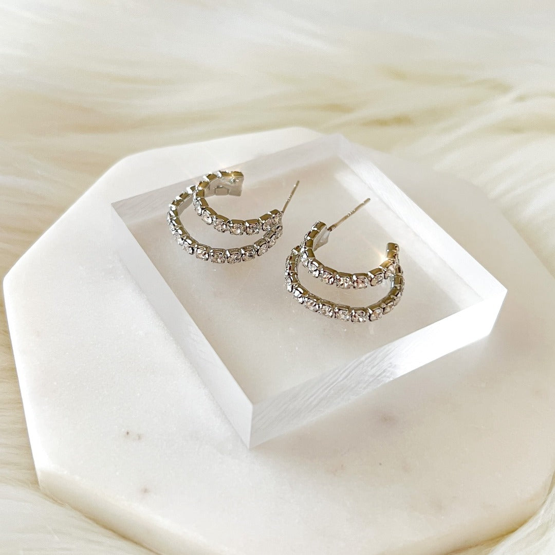 Ramira Hoop Earrings-Earrings-The Songbird Collection