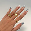 North Star Signet Ring-Rings-The Songbird Collection