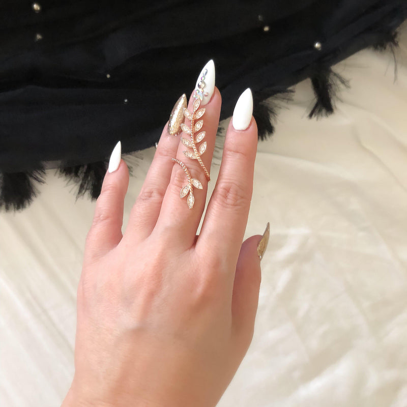 Cascading Leaves Ring - LOW STOCK! - The Songbird Collection 