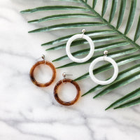 Laguna Acetate Earrings - 3 Colors LAST CHANCE! - The Songbird Collection 