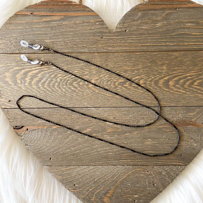 Chic Black Mask / Glasses Chains - LAST CHANCE / FINAL SALE-Accessories-The Songbird Collection