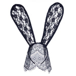 🐰 Black Lace Bunny Ear Headband - 4 Choices! LOW STOCK!! - The Songbird Collection 