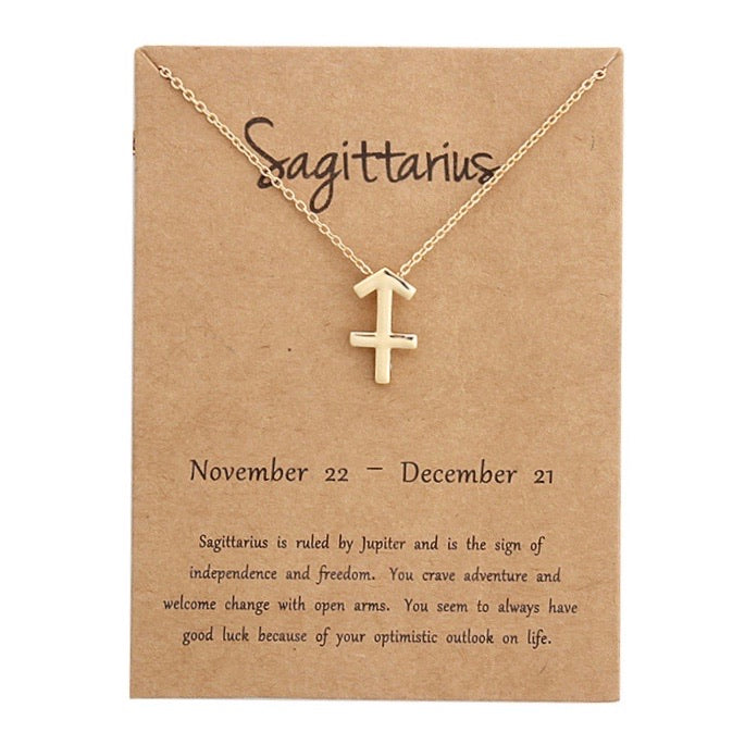 Star Sign Necklace - The Songbird Collection 