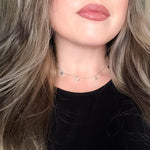 Lune et étoiles Sterling Silver Choker - RESTOCKED! - The Songbird Collection 