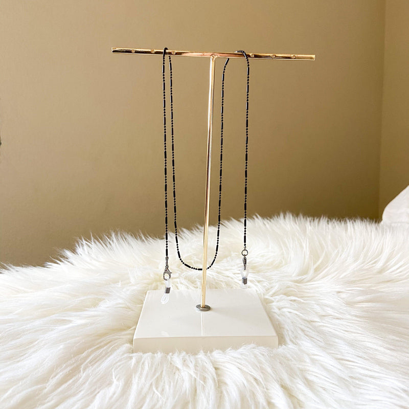 Chic Black Mask / Glasses Chains - LAST CHANCE / FINAL SALE-Accessories-The Songbird Collection