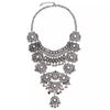 Sacred Lotus Maxi Statement Necklace - The Songbird Collection 