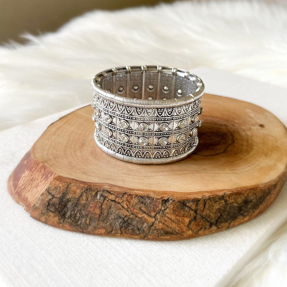 Style 3 (1.5 in)  Clear Stones