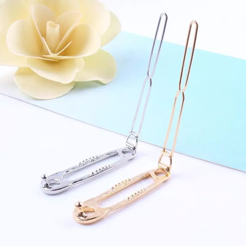 Safety Pin Hair Pin Set (Set of 2) - RESTOCKED & ON SALE!! - The Songbird Collection 