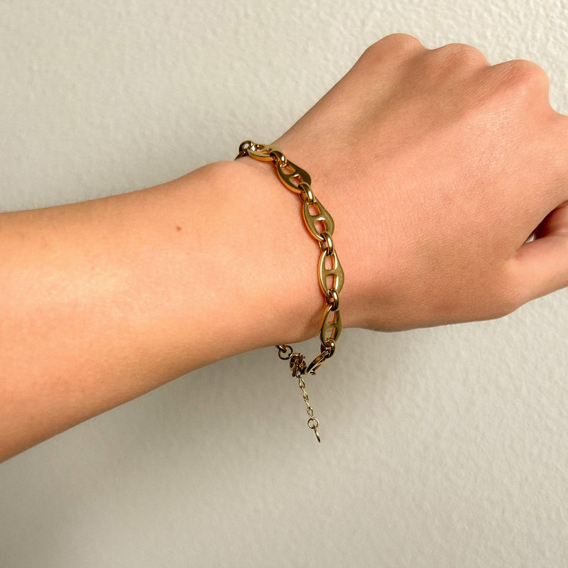 Kona Beans Chain Bracelet-Bracelets-The Songbird Collection