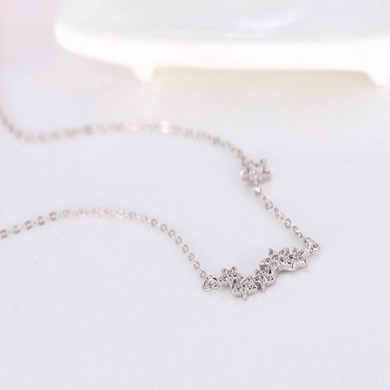 Shooting Stars Sterling Silver Necklace - 10 LEFT! - The Songbird Collection 