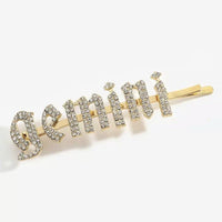 Zodiac Signs + Drippin Glam Savage Hotgirl Rhinestone Hair Pins - The Songbird Collection 