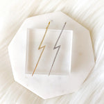 Lightning Ear Hook / Ear Cuff-Earrings-The Songbird Collection