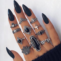 Black Ring Sets - Choose from 3 Sets! - The Songbird Collection 