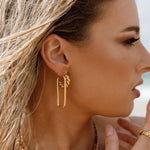 Emile Croissant Earrings-Earrings-The Songbird Collection