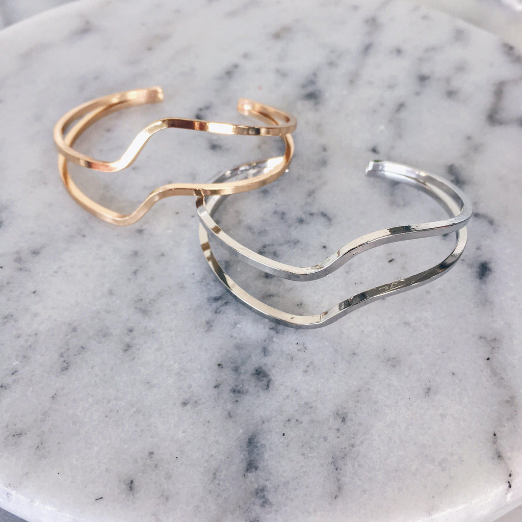 Double Wave Bracelet - LOW STOCK! - The Songbird Collection 