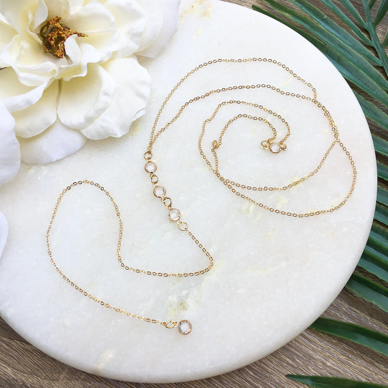 Morning Dew Backdrop Necklace - Fan Fav! - The Songbird Collection 