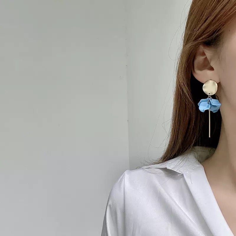 Petite Petal Drop Earrings - LAST CHANCE / FINAL SALE-Earrings-The Songbird Collection