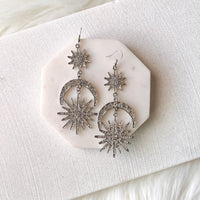 Sun, Star & Moon Earrings - Best Seller! - The Songbird Collection 