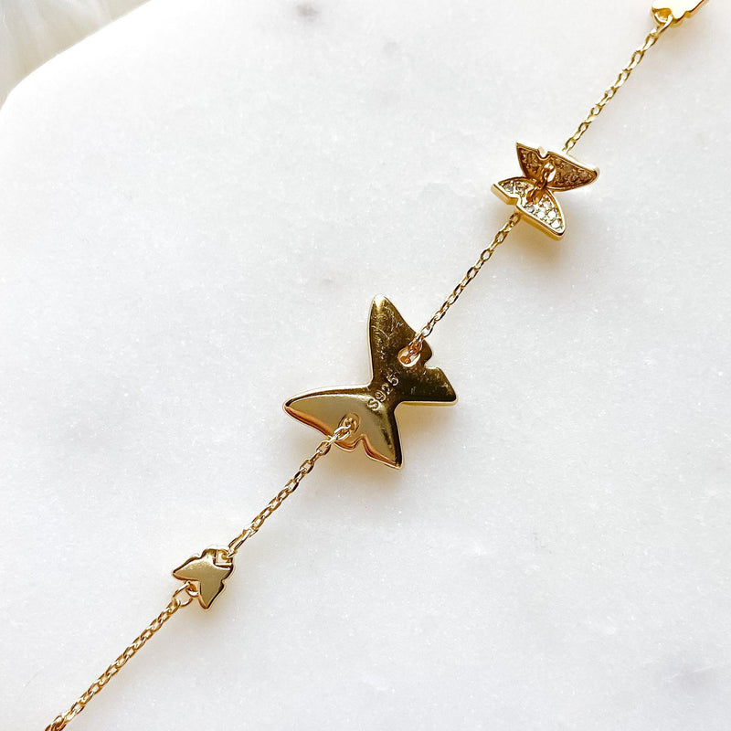 Chrysalis Butterfly Bracelet-Bracelets-The Songbird Collection