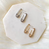 Glitz Safety Pin Earrings - As Seen on Celebrities! - The Songbird Collection 