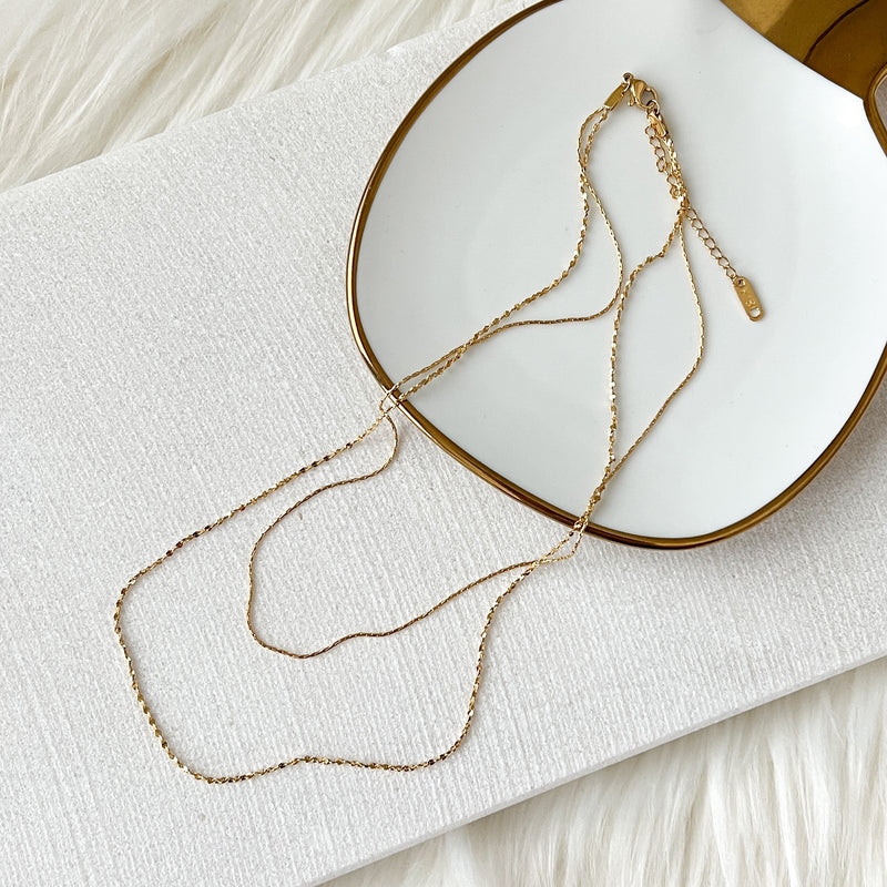 Kellis Layered Necklace-Necklaces-The Songbird Collection