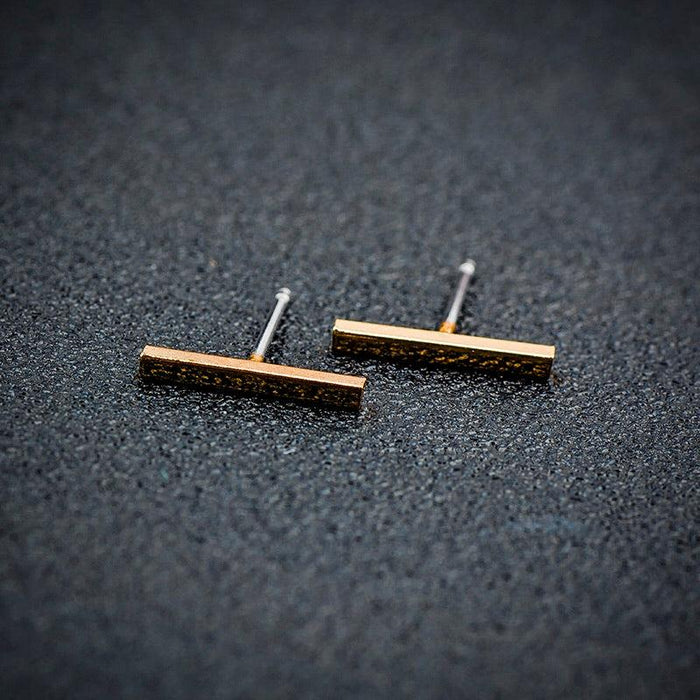 Simple Line Stud Earrings - Fan Favorite! RESTOCKED !! - The Songbird Collection 