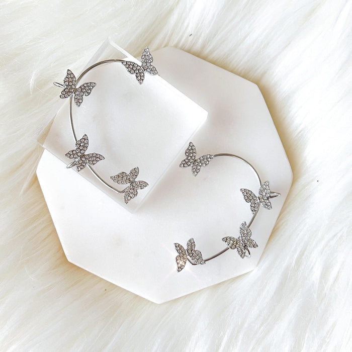 Butterfly Ear Wrap-Earrings-The Songbird Collection