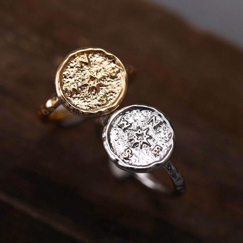 Wanderlust Compass Ring - LOW STOCK!! - The Songbird Collection 