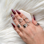 Keilani 925 Silver Ring-Rings-The Songbird Collection