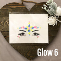 Glow in the Dark Face Gems - 14 NEW Designs for 2020! - The Songbird Collection 