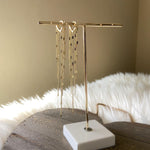 Chainfall Duster Earrings-Earrings-The Songbird Collection