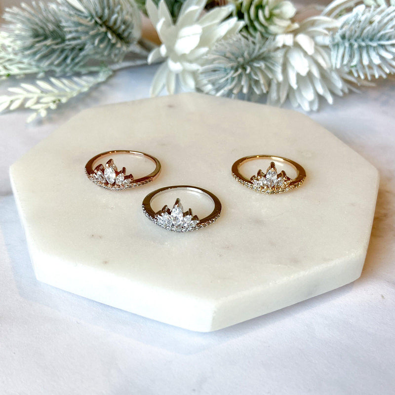 Tiara Ring- Astro Muse Luxury Ring Collection LOW STOCK! - The Songbird Collection 