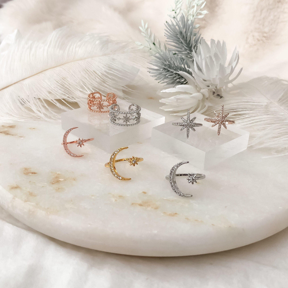 Starlight Ring - Now in Rose Gold too! LOW STOCK! - The Songbird Collection 