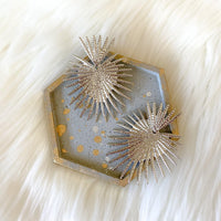 Sunburst Statement Earrings-Earrings-The Songbird Collection