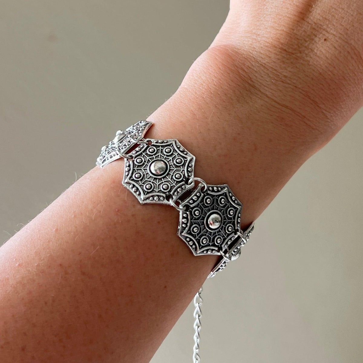 Priya Boho Metal Bracelet-Bracelets-The Songbird Collection