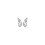 Mini Butterfly Stud Earrings - in 925 Silver too!-Earrings-The Songbird Collection