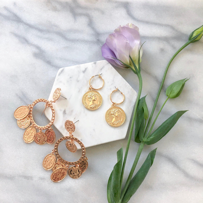 Dea Dorata Earrings Collection - LOW STOCK! - The Songbird Collection 