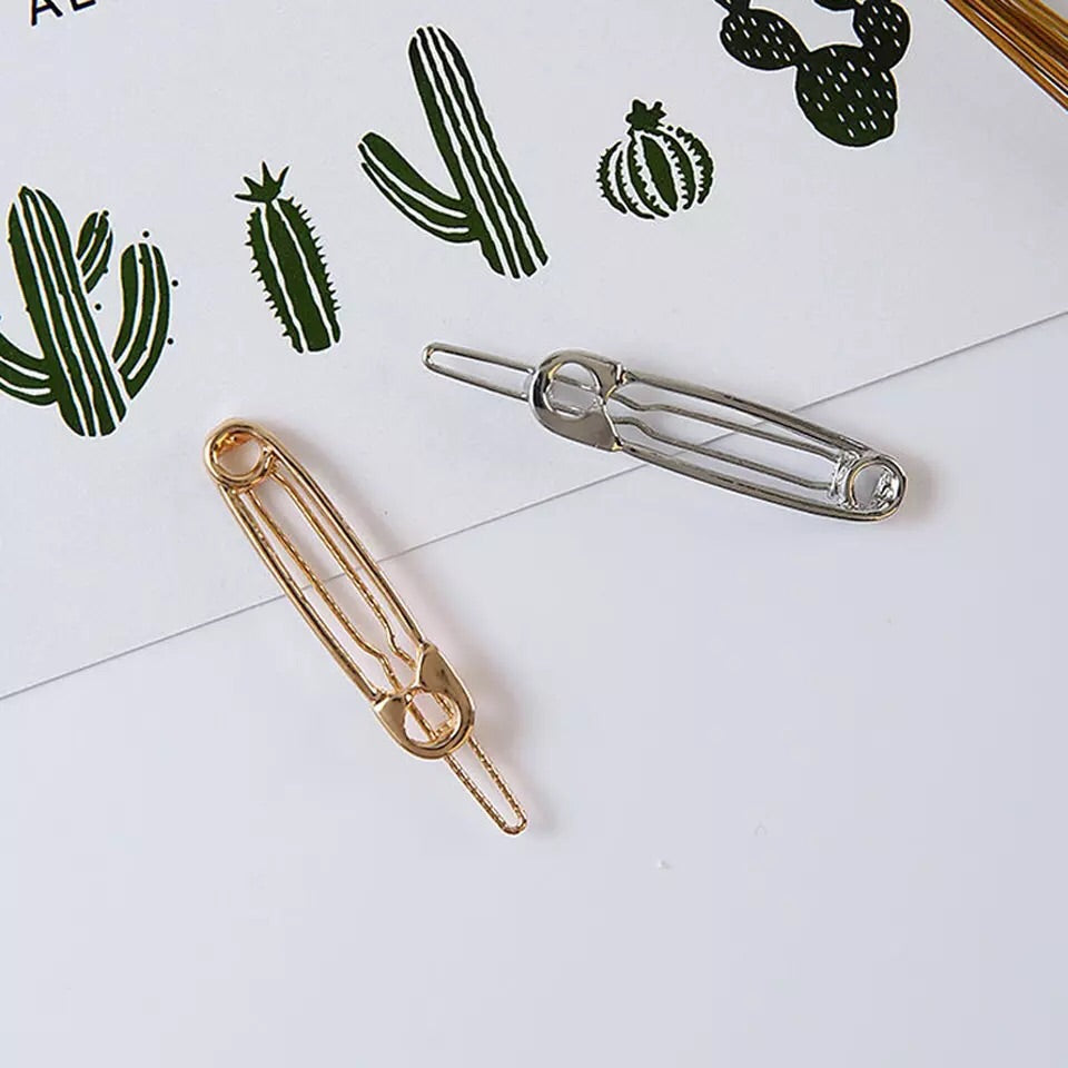 Safety Pin Hair Pin Set (Set of 2) - RESTOCKED & ON SALE!! - The Songbird Collection 