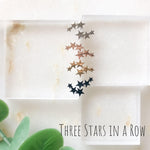 Three Stars in a Row Silver