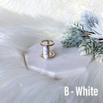 B - White