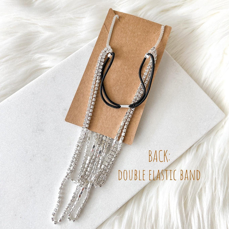 Drippin Glam Rhinestone Leg Chain - The Songbird Collection 