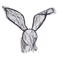 🐰 Black Lace Bunny Ear Headband - 4 Choices! LOW STOCK!! - The Songbird Collection 