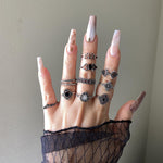 Malefi 15 Piece Ring Set-Rings-The Songbird Collection