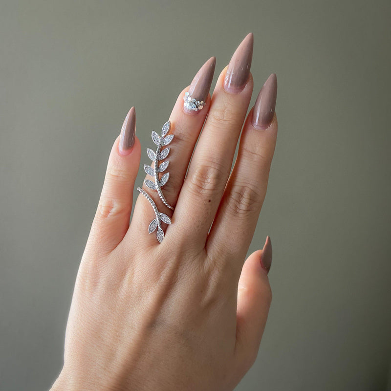 Cascading Leaves Ring - LOW STOCK! - The Songbird Collection 