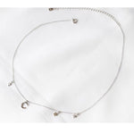 Lune et étoiles Sterling Silver Choker - RESTOCKED! - The Songbird Collection 